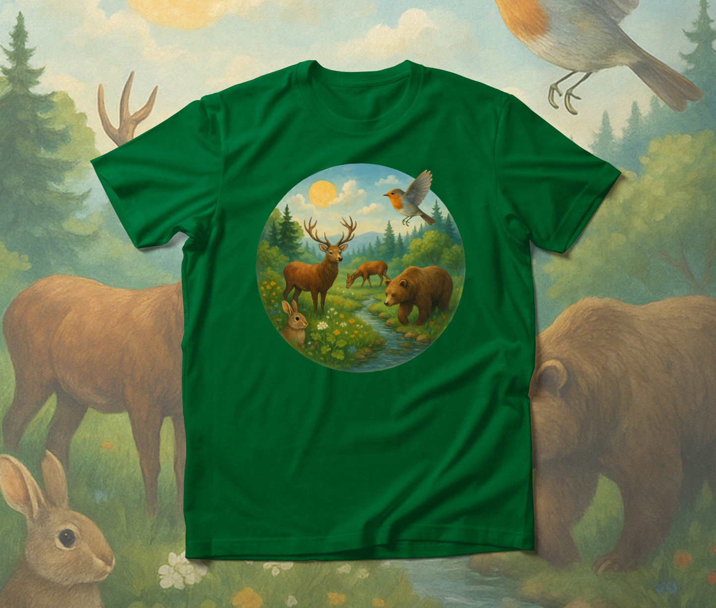 Priroda - muška majica